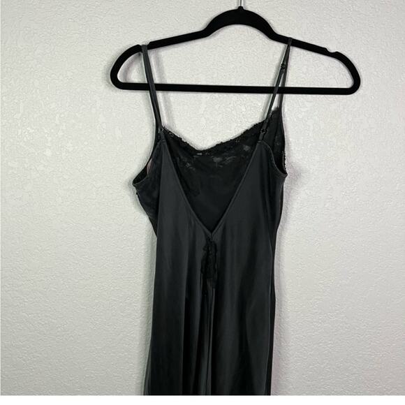 Victoria's Secret Black Maxi Lingerie Slip Dress Size Small - Picture 5 of 12